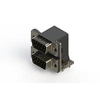 EDAC 661-009-664-032 Dual Port D-Sub Connectors Right-angle Dual Port D-Sub Connector