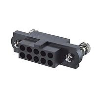 Harwin M80-4184898 Receptacle Housing 2X24 FML CRIMP MOLD SLTD 101LOK JKSCRW