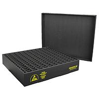 Protektive Pak 38713 Anti-Static Control Products INPLANT HANDLER, ADJUSTABLE, 14 CELL, 4 x 9-3/4 x 2-1/4 IN