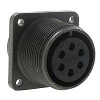 Amphenol Industrial MS3102A22-28S Receptacles 7P Box Mount FM Receptacle SKT 5015