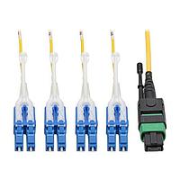 Tripp Lite N390-01M-8LC-AP Fiber Optic Cable Assemblies Singlemode Breakout Patch Cable