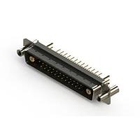 EDAC 627-27W2624-7NC Mixed Contact D-Sub Connectors Vertical Combo Dsub