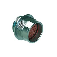 Amphenol SINE Systems AHDM04-24-19PR Connectors SZ 24 RCPT 19 POS PIN RED ARGMNT