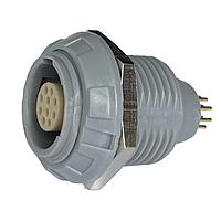 Adam Tech MMI-P1S-FN-BU Accessories Plastic Female Connector front Nut Size 1