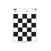 Bevs BEVS 2902/13 Hiding Power Chart (Black and white cheque)