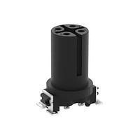 ERNI - TE Connectivity 474053-E Inserts M12 FEMALE, A CODE, 4P, 17MM SMT