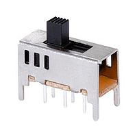 Same Sky (formerly CUI Devices) SLW-161167-4A-N-D Slide Switch 16 x 11 x 6.7 mm, 4 mm Raised Slide Actuator, Through Hole