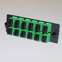 Panduit FAP6WAGSCZ Accessories FAP W/6 SC APC Simpl Adapters (AG) Zirco