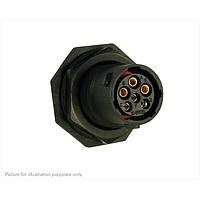 Eaton Souriau-Sunbank UTS7103W3S Receptacles UTS, Jam Nut Receptacle