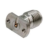 Johnson / Cinch Connectivity Solutions 145-0701-212 PCB Connectors 2-Hole Flange PCB Vertical w/Groove