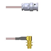 Amphenol Custom Cable Q-0J02P0005011i RF Cable Assemblies BNC-SP/SMA-RJB G316 11I