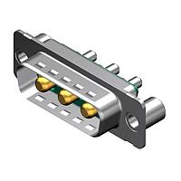 Molex / FCT 173107-1030 Mixed Contact D-Sub Connectors FCT ML DSUB STR PC PLG 3W3 W/CLINCH