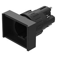 EAO 31-261.0252 Actuators Actuator, oe 16 mm, 24 mm x 18 mm, illuminative, rectangular, Black, Plastic, 1 NC / 1 NO, Maintained, Soldering terminal