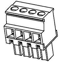 Molex 39513-7009 Plugs 3.81MM EURO PLUG VER UG VERT RWE GRN 9CKT