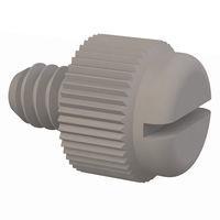 Essentra Components 091024025TEG Knurled Screw Slotted Thumb Screw, #10-24 Thread, 1/4 Lg