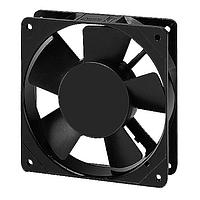 Sunon SP101AT-1122HSL.GN Axial Axial Fan, 120x120x25mm, 115VAC, 64/78CFM, 0.13/0.16"H2O, Sleeve, Wire