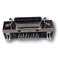 Amphenol Commercial Products 858F014B21200D1 Micro-D D-Sub Connectors PCB side Rcpt14way R/A Type/30Uplating