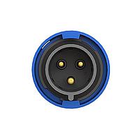 Amphenol Tuchel 2CMA101095R1000 Connectors 2P+E Industrial Plug. Replaces Part# 232EP6W