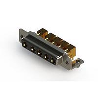 EDAC 630-5W5-240-5NB Mixed Contact D-Sub Connectors Right-angle Power Combo D-Sub Connector