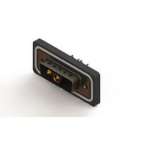 EDAC 627W3WK3222-4NA Mixed Contact D-Sub Connectors Vertical Waterproof Power Combo D-Sub Connector