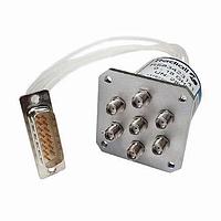 Radiall R583423141 Coaxial Switches Cryogenic SP6T Ramses SMA 18GHzLtch28Vdc Dsub Maleco BiPolComm Quantum Computing