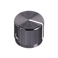 APEM 420063B1/4 Cylindrical Knob BLK .748 DIA KNOB
