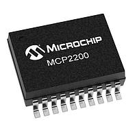Microchip Technology MCP2200T-I/SS Bridge, USB to UART USB-to-UART Protocol Converter w/ GPIO