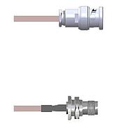 Amphenol Custom Cable Q-0I04C0001010i RF Cable Assemblies BNC-SP/TNC-SJB G178 10I