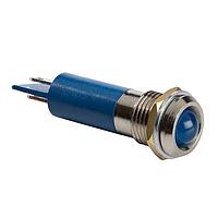 BIVAR MPC12-1BWD220V Indicators 8mm Blue Diff. Lens IP54 Panel Mnt. Ind.