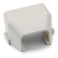 HellermannTyton TSR3FW-12 Wire Ducting & Raceways Reducer 1-1/4" to 3/4" (TSR2 to TSR1), PVC, Office White, 10 Individual/pkg