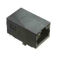 Adam Tech MTJ-88SX1-LH-M302 Modular MODULAR JACK 8P8C RA SG BK L