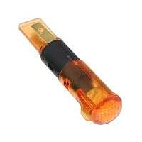 Mallory Sonalert FL1P-8QJ-2-Y110V Indicators LED YEL 8MM SNAP 110VAC/DC