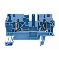 Weidmuller 1608520000 Feed Through Terminal Block ZDU 2.5, BU