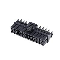Molex 172708-0124 Receptacle Housing MINIFIT TPA2 24CKT DR REC HSG 4.2MM 94V-2 GW
