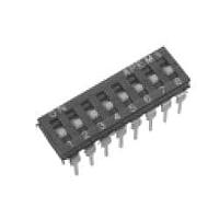 APEM NDIR02ST DIP Switches 2pos 0.025A 24VDC 1/2 Pitch