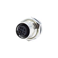 NorComp 859-004-203R004 Connectors M12 4 Pos F Pan mnt Sold cup