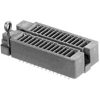 Aries Electronics 24-6553-18 Zero Insertion Force (ZIF) Sockets FORCE DIP TEST SCKT HIGH TEMP 24 PINS