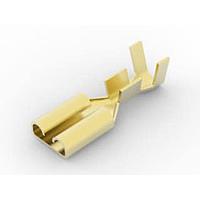 AMP Connectors - TE Connectivity 1-881623-1 Receptacle FASTON 187 REC 0.5-1.0MM2 0.32X13.97 BR