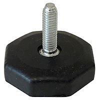 Essentra Components 499439 Bumpers / Feet OCTAGONAL FOOT M6 x 18mm STEEL STUD