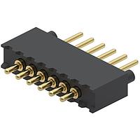 Mill-Max 854-22-006-10-001101 Spring-Loaded 6P 1R THRU-HOLE .350 HEIGHT CONN