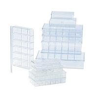 Flambeau A210 Multiple Compartment Nine-Compartment Box 6 3/4" X 3 3/16" X 1 3/16" (17.15 x 8.10 x 3.02 cm)