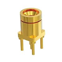 Samtec SMPM-PS-P-HG-ST-TH-1 PCB Connectors SMPM Plug, Thru Hole Smooth Bore