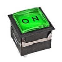 NKK Switches UB225KKG01N-4JF Pushbutton Switches UB2 Miniature Pushbutton Switch 5A 30V DC DPDT ON(ON) Square Gold Rated .4VA 28V AC/DC Solder Lug (for Snap In Mounting) Non Illuminated Red Lens