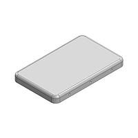 Masach Tech MS326-10C-NS EMI/RFI Shield Cover, Two-Piece 33 x 20.4 x 2.8mm Two-piece Drawn-Seamless RF Shield/EMI Shield COVER (Nickel-Silver)