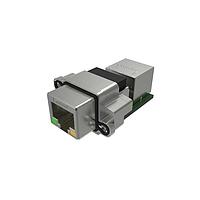 Amphenol Commercial Products MRJR878101 Modular Connectors / Ethernet Connectors HARSH MRJR SERIES Cat5e RUGGED Modular Jack, IP67, Right Angle on PCB with MATCHING Right Angle RJ45