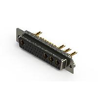 EDAC 628-36W4222-1TA Mixed Contact D-Sub Connectors Vertical Combo Dsub