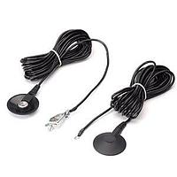 Desco S1040M Floor/Table Mat 15' MAT GROUNDING CORD WITH 1 MEG RESISTOR, 3/8" (10MM) MALE SNAP