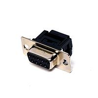 Kycon K99X-9S-BLK Receptacle 9P D-Sub IDC Fmle Black