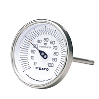 skSATO BM-T-90S Bimetal Thermometer (0~100°C; 50mm)
