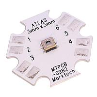 Marktech Optoelectronics MTSM2601SMF1-030S PIN Photodiodes 2600nm InGaAs PIN PD on Starboard 0.3 AA 3mmx3mm SMD Flat Lens